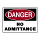 Danger No Admittance